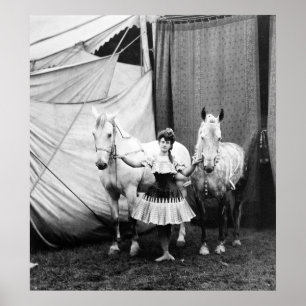 Poster Bareback Girl : 1904