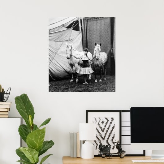 Poster Bareback Girl : 1904 (Bureau à domicile)