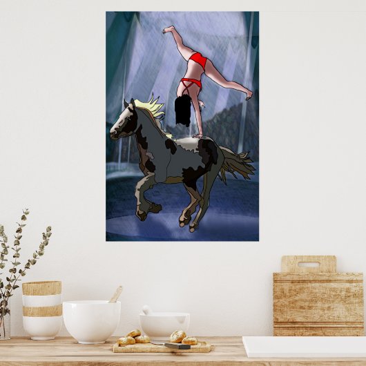 Poster Bareback Rider (Cuisine)