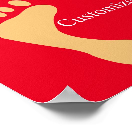 Poster Barefoot Beach Bum Thunder_Cove (Coin)