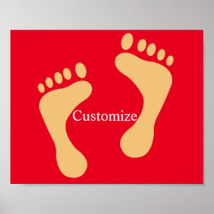 Poster Barefoot Beach Bum Thunder_Cove