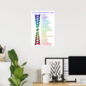 Poster Barème d'orientation émotionnelle du droit de l'at (Bureau à domicile)