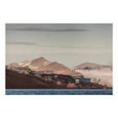 Poster Barentsburg Svalbard (Devant)