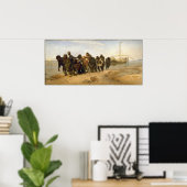 Poster Barge Haulers sur la Volga (Bureau à domicile)
