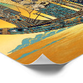 Poster Barge solaire égyptienne (Coin)