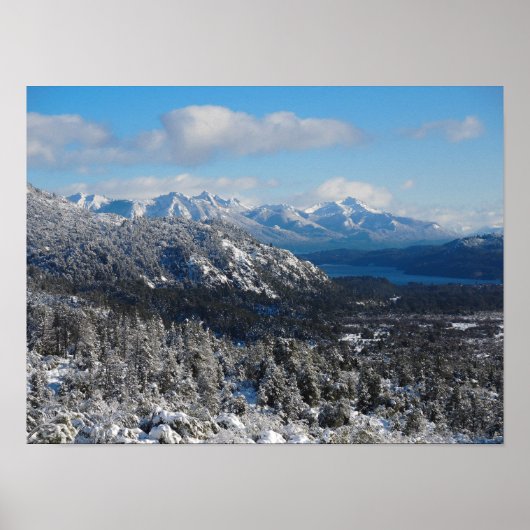 Poster Bariloche, Rio Negro, Argentine (Devant)