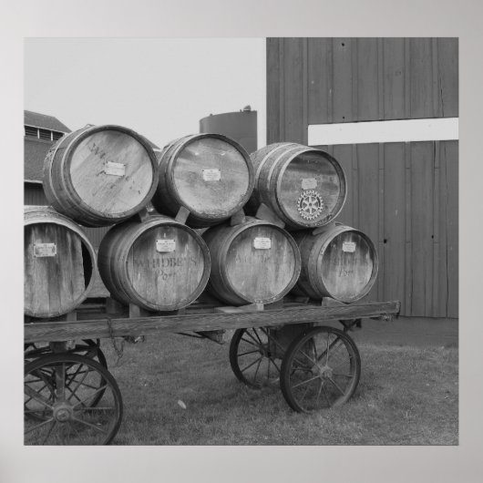 Poster Barils #1 (Devant)