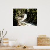 Poster Baring Falls at Glacier National Park (Cuisine)