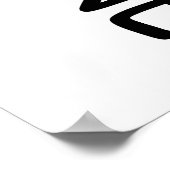 Poster Baritone Sent La Musique (Coin)