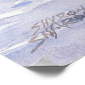 Poster BARN d'HIVER par SHARON SHARPE (Coin)
