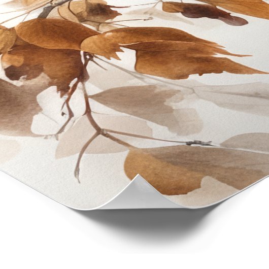 Poster Barn Owl Oisd Art Imprimer l'affiche (Coin)