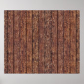 Poster Barn Wall, Wood, Wooden Boards, Planks, Rustic (Devant)