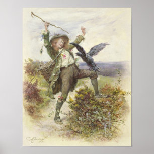 Poster Barnaby Rudge et Raven Grip