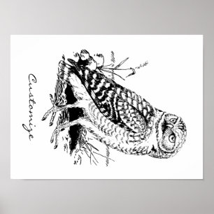 Poster Barne Owl Thunder_Cove