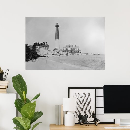 Poster Barnegat Lighthouse (Bureau à domicile)