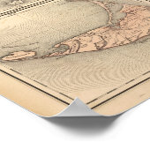 Poster Barnstable, Dukes, Nantucket comtés (Coin)