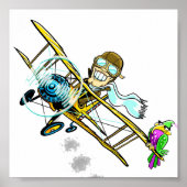 Poster Barnstormer Bob et Bird (Devant)