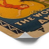 Poster Barnum & Bailey / Artistes de Trapeze (Coin)