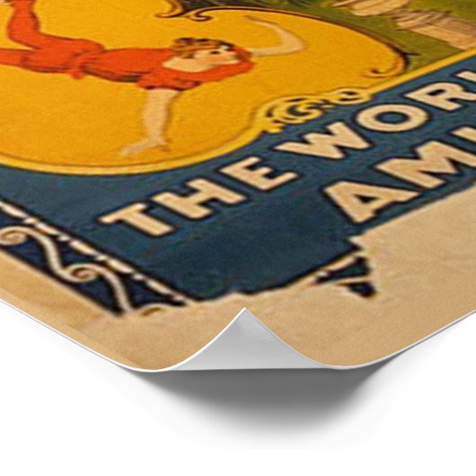 Poster Barnum & Bailey Circus - Circa 1900 (Coin)