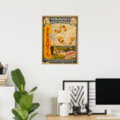 Poster Barnum & Bailey Circus - Circa 1900 (Bureau à domicile)