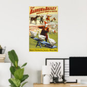 Poster Barnum & Bailey Circus - Circa 1900 (Bureau à domicile)