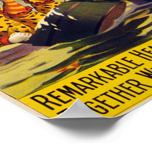 Poster Barnum & Bailey Circus - Circa 1900 (Coin)