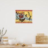 Poster Barnum et Bailey - Les Dillons Volants (Cuisine)