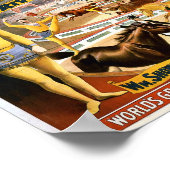 Poster Barnum et Bailey - Rival Riders (Coin)