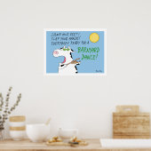 Poster Barnyard Dance Fiddle Cow par Sandra Boynton (Cuisine)