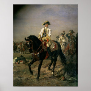 Poster Baron Ernst von Laudon de maréchal de champ