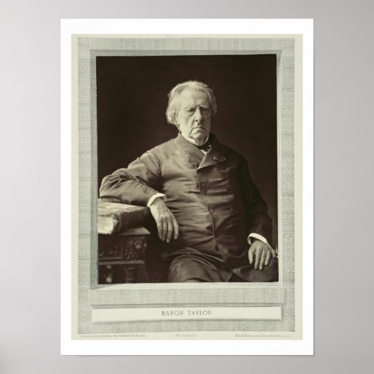 Poster Baron Isidore Justin Severin Taylor (1789-1879), f (Devant)