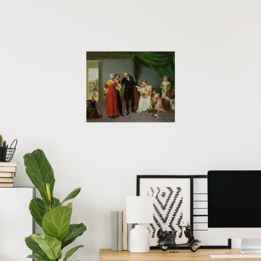 Poster Baron Jean Louis Alibert (Bureau à domicile)