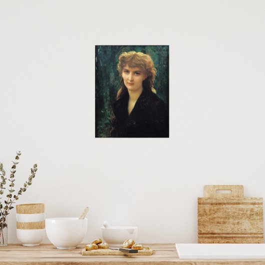 Poster Baronnesse Eleonore d'Uckermann 1884 (Cuisine)