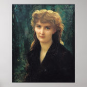 Poster Baronnesse Eleonore d'Uckermann 1884 (Devant)