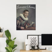 Poster Baroque Obama (Bureau à domicile)