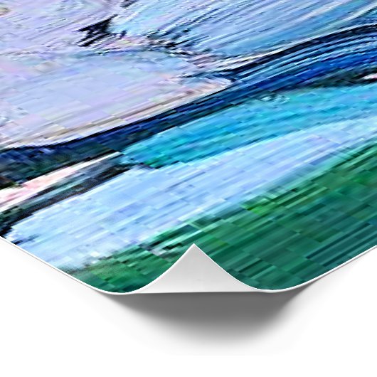 Poster Barra, peinture écossaise de Samuel Peploe, (Coin)