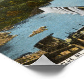 Poster Barrage Blue Mountain Hamburg PA Schuylkill (Coin)