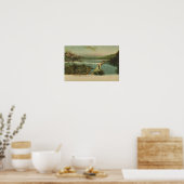 Poster Barrage de Black Rock Schuylkill River Phoenixvill (Cuisine)
