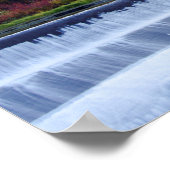 Poster Barrage de Wenatchee à l'automne (Coin)