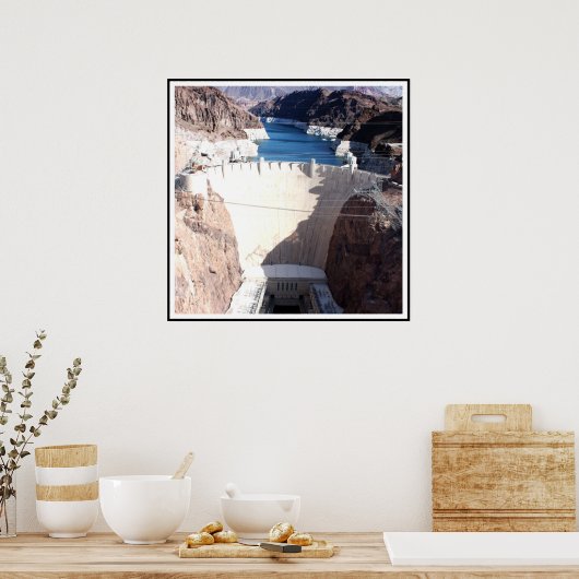 Poster Barrage Hoover (Cuisine)