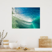 Poster Barre à grande vague de l'océan Pacifique (Cuisine)