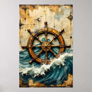 Poster Barre à roue