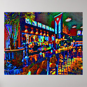 POSTER BARRE CUBAINE