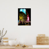 Poster Barre d'annexe à Portland Oregon (Cuisine)