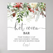 Poster Barre de cacao chaud à feuillage persistant (Devant)