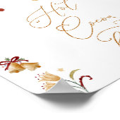 Poster Barre de cacao chaud noisette sucre prune fée anni (Coin)