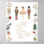 Poster Barre de cacao chaud noisette sucre prune fée anni (Devant)