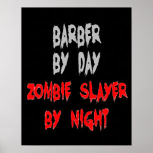 Poster Barre de calque Zombie