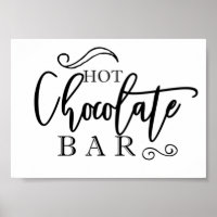 Barre de chocolat chaud