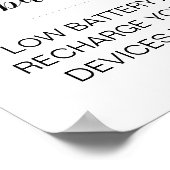 Poster Barre de facturation Charger votre Mariage de télé (Coin)